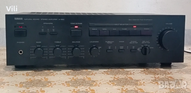 ..Yamaha A-520.., снимка 4 - Ресийвъри, усилватели, смесителни пултове - 55122255