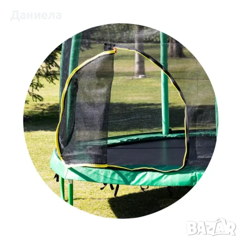 Голям батут Party 215 см. зелен, снимка 2 - Други - 55267876