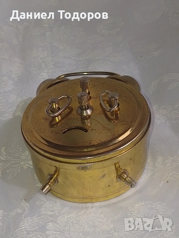 Стар чешки часовник-будилник PRIM, снимка 10 - Колекции - 54135593