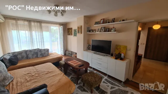 1216-Продава се тристаен разширен апартамент с ремонт в кв. "Оборище"!