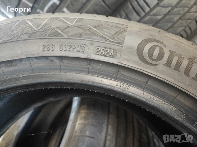 2бр. летни гуми 225/45/17 Continental, снимка 6 - Гуми и джанти - 54713875