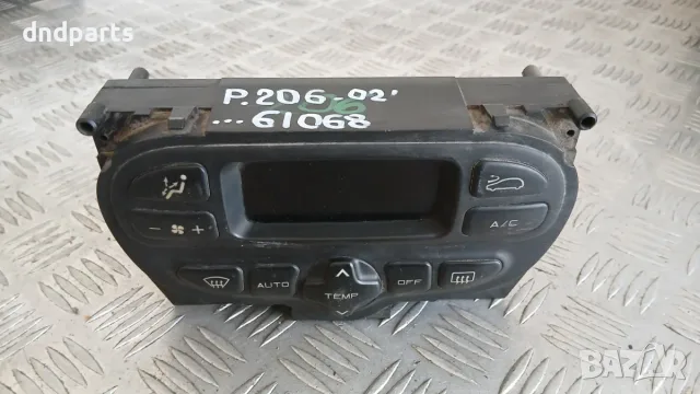 Панел климатроник Peugeot  206 2002 96430550XT 8541801 9140010483