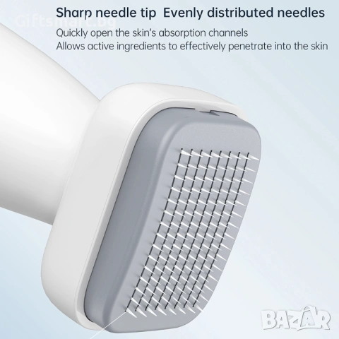 Продукт за грижа за лицето Derma Stamp - Bio Needle, 120 игли, регулируема дълбочина 0.5-2.0 mm, за , снимка 7 - Козметика за лице - 54658610