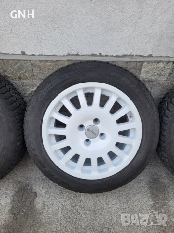 Джанти Sparco Cromodora 15 цола , 4х100 , 7j , et35 , 195/55/15 Honda, снимка 4 - Гуми и джанти - 54576432