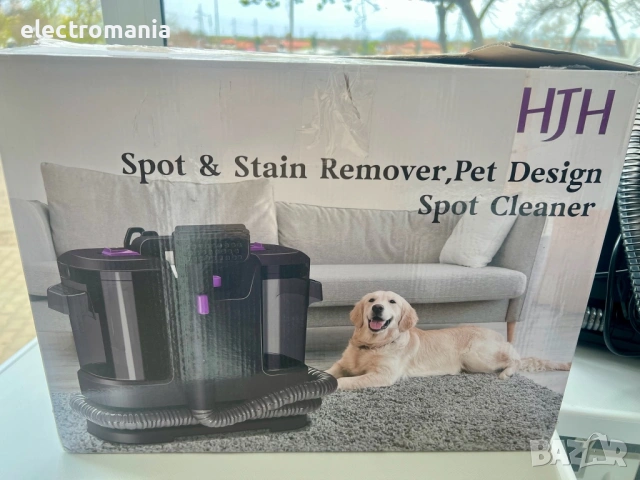 преносима перяща прахосмукачка HJH VC01 – Идеална за петна и домашни любимци!, снимка 6 - Прахосмукачки - 54225028