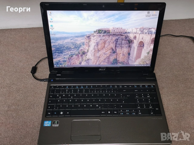 лаптоп Acer, ssd, 8Gb RAM, Hdd