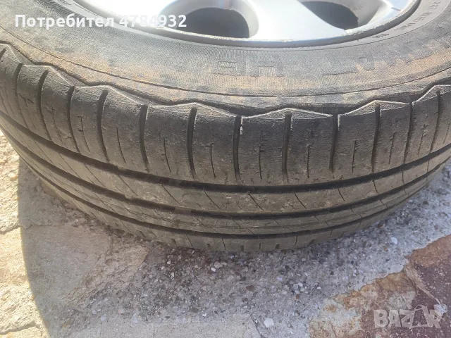 Алуминиеви джанти, летни гуми 15 цола, снимка 3 - Гуми и джанти - 55502554