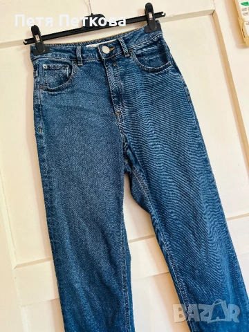 ASOS дамски дънки с висока талия , снимка 2 - Дънки - 54806327