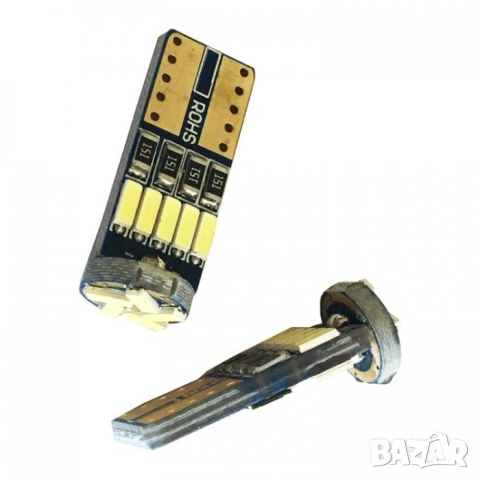 LED крушки T10 W5W 12V, снимка 2 - Аксесоари и консумативи - 53966612