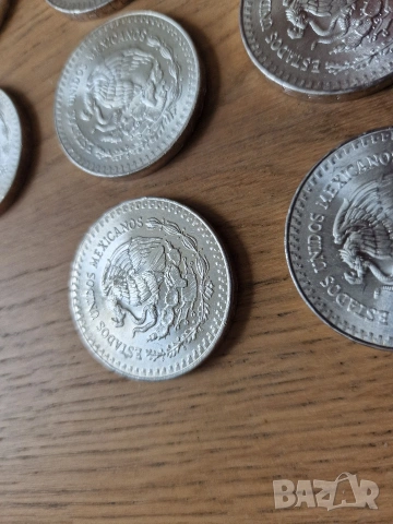 Libertad 1985 1 OZ Silver (сребърни унции Мексико Либертад), снимка 2 - Нумизматика и бонистика - 54229340