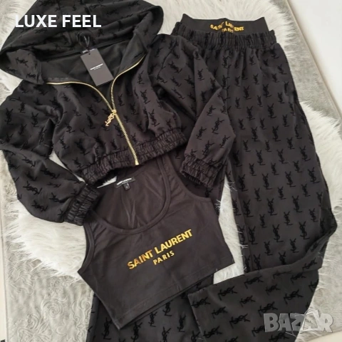 Yves Saint Laurent 💎Дамски Комплекти -3 Части , снимка 5 - Спортни екипи - 54159297
