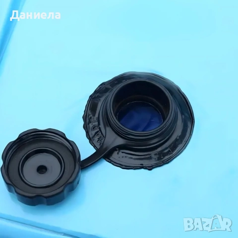 Сгъваем охлаждащ басейн за кучета 60x20 см - Здрав PVC, без надуване, за къпане, игра и разхлаждане, снимка 6 - Басейни и аксесоари - 54858120