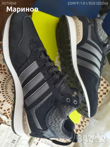 Чисто нови маратонки / боти Adidas 10XT WTR Mid (№43 1/3 / 27.5 см) - Черни с кутия, снимка 2 - Маратонки - 55414053