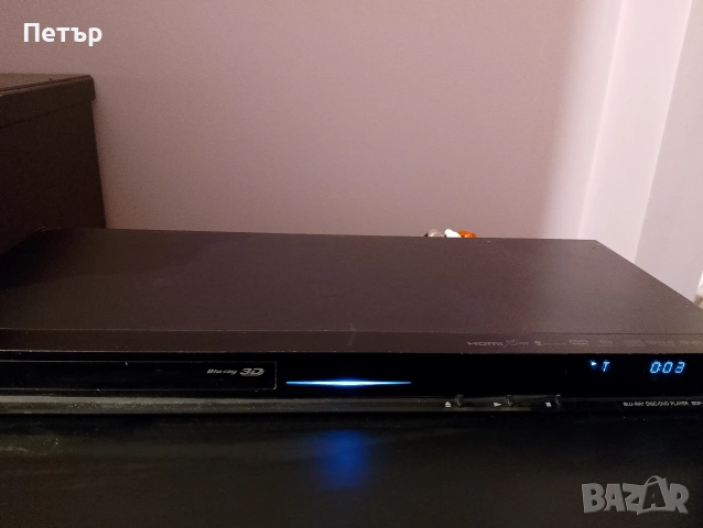 Продавам blue ray disc player Sony BDP-S480, снимка 2 - Плейъри, домашно кино, прожектори - 54399870