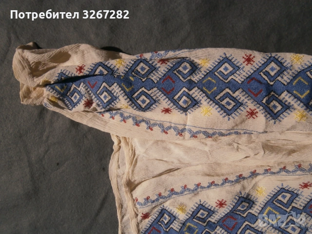 Риза,Моминска,Ръчна Бродерия,Кюстендил, снимка 4 - Антикварни и старинни предмети - 54838963