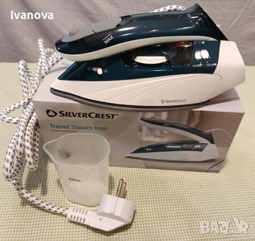 Нова ТУРИСТИЧЕСКА парна ютия SILVERCREST, снимка 2 - Ютии - 54897970