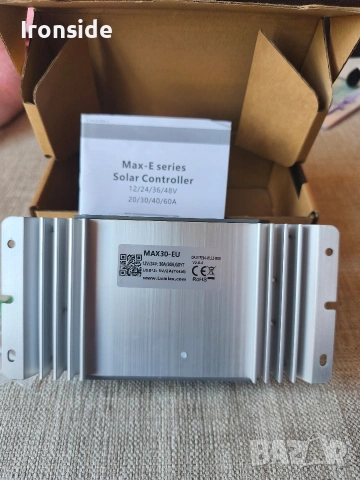 Соларен контролер Lumiax 30A PWM, снимка 2 - Друга електроника - 54903649