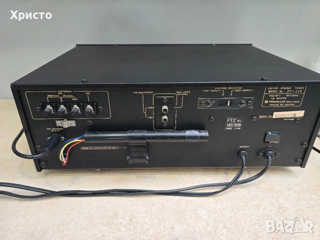 🎵🔊 Hitachi Ft-440 🔊🎵, снимка 6 - Ресийвъри, усилватели, смесителни пултове - 54713438