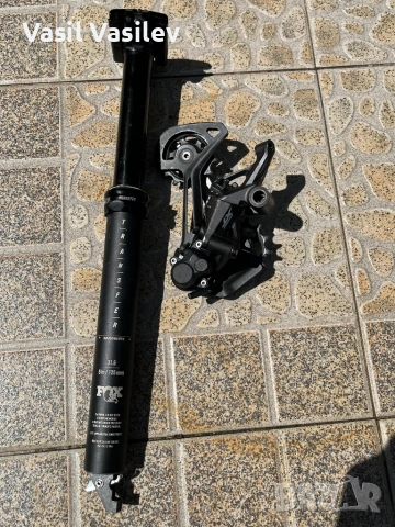 Колче fox ,оптегач Shimano deore XT