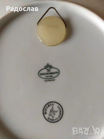 стара чиния за стена Нюрберг, снимка 4 - Декорация за дома - 54093158