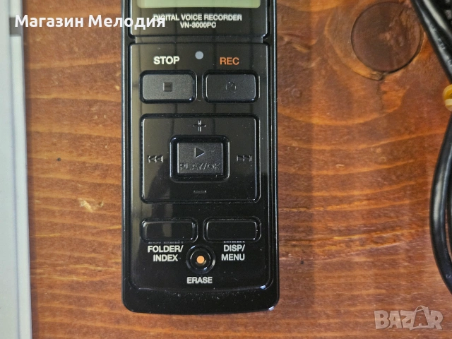 Дигитален диктофон Olympus VN-3000PC – Доказано японско качество, Пълен комплект, снимка 5 - Други - 55257952