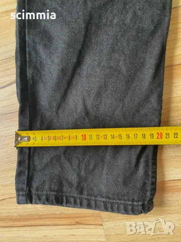 Дамски черни дънки размер L-XL висока талия, снимка 10 - Дънки - 54671018