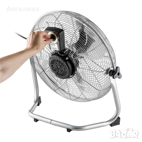 Вентилатор подов 18'' Muhler FM-1813, 100W, индустриален, метален, снимка 5 - Вентилатори - 55128916