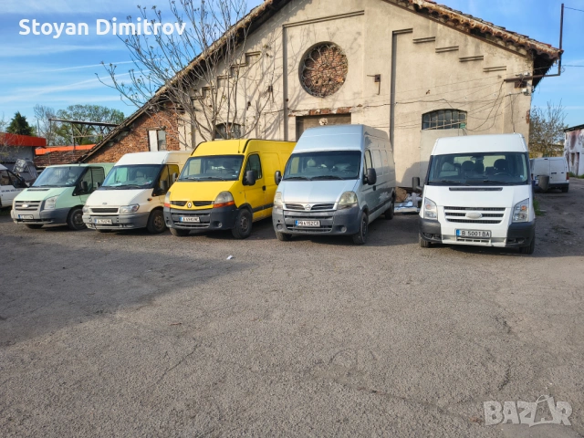 Бус под наем Бургас 3бр товарни 1бр 8+1 пътнически 1бр автоплатформа