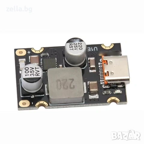 65W USB Type-C PD3.1 PPS QC3.0 модул за бързо зареждане – DIY Power Bank 10470, снимка 13 - Друга електроника - 54703792