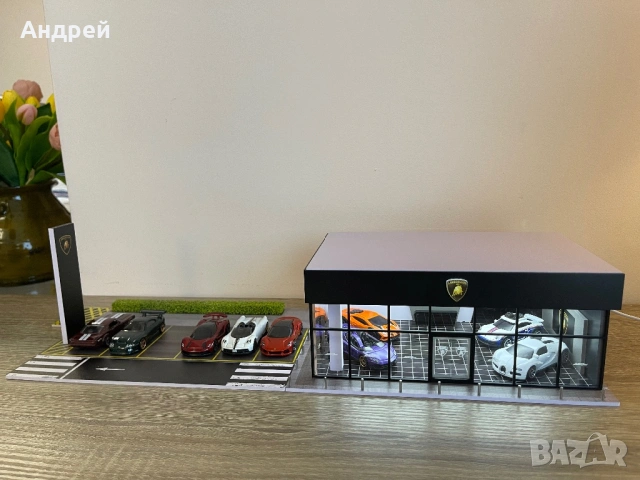 Hot Wheels, Mini GT. GFans гараж, диорама, автокъща за модели 1/64, снимка 7 - Колекции - 54888566
