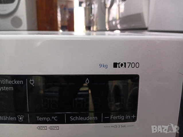 Пералня Сименс Siemens IQ 7000 Made in Germany A+++ 9кг 2 години гаранция!, снимка 4 - Перални - 54297791