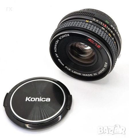 Konica Hexanon AR 40mm f/1.8 (Pancake)