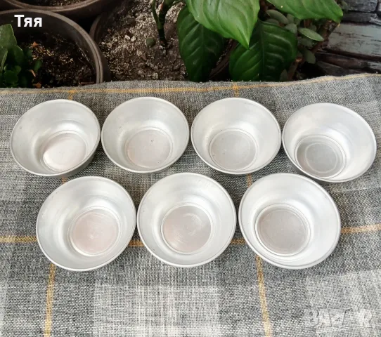 Алуминиеви шоли за крем карамел, снимка 5 - Форми - 54446962