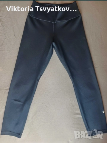 Nike One Dri-FIT 7/8 Crop Training Tights BV0001-010, размер S, снимка 4 - Клинове - 55164046