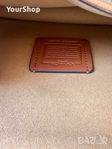 Дамска чанта COACH Tabby 26 в черен цвят, снимка 10 - Чанти - 54598405