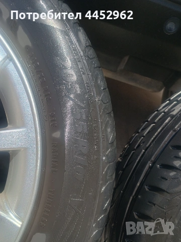 гуми с джанти 205/55 r16, снимка 11 - Гуми и джанти - 55178282