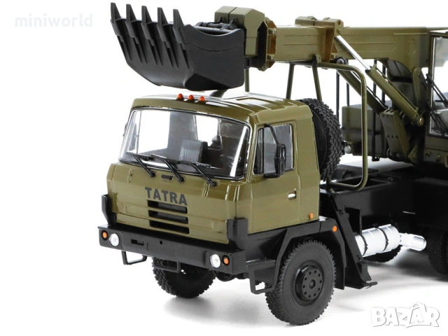 Tatra 815 UDS-114A багер - мащаб 1:43 на Авто История моделът е нов в кутия, снимка 5 - Колекции - 54697397