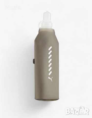 PUMA Running Soft Water Bottle 500 ml Brown  Страхотна дамска бутилка за вода PUMA в кафяв цвят, изр