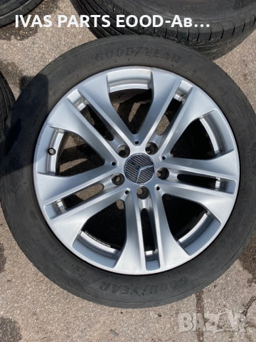 Летни гуми с джанти 245/45/17Mercedes W212, снимка 5 - Гуми и джанти - 55058795