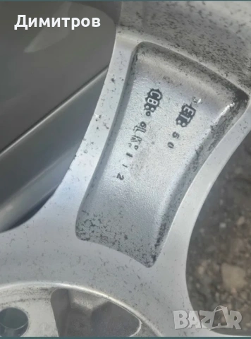 4 алуминиеви джанти 17" BORBET; 5X112, снимка 3 - Гуми и джанти - 54186971