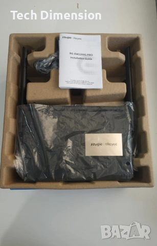 Рутер Ruijie Reyee RG-EW1200GPro AC Mesh 5ghz Gigabit, снимка 2 - Рутери - 54311490