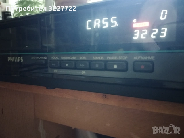 Philips dv 186 VHS  rekorder за ремонт/части