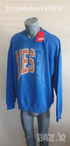 Diesel S - Boxt - N6 Loose Fit Cotton Mens Size XL НОВО! ОРИГИНАЛ! Мъжка Блуза!, снимка 11 - Блузи - 54976040