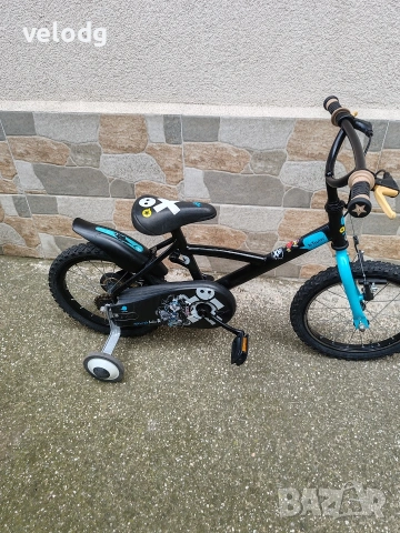 Детски велосипед 16 цола Btwin , снимка 3 - Велосипеди - 54786750