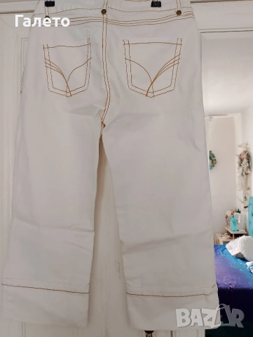 Бели дънки номер 38, снимка 4 - Дънки - 55246581