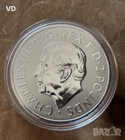 сребърна монета 1 оз 1 oz лох нес 2026 loch ness, снимка 2 - Нумизматика и бонистика - 54973932