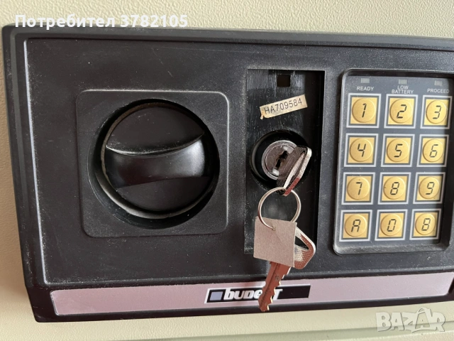 Продавам нов електронен сейф Budget BSF3525E, снимка 5 - Друга електроника - 54578831