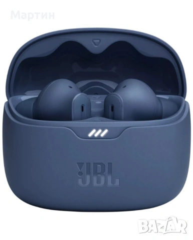 Аудио слушалки In Ear JBL Tune Beam сини True wireless, Active Noise Cancelling, снимка 2 - Безжични слушалки - 54704229