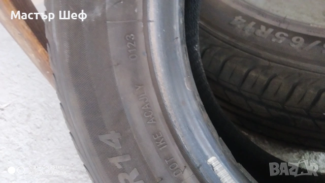 2 бр Гуми 185/65R14 цена за двети, снимка 4 - Гуми и джанти - 54670218