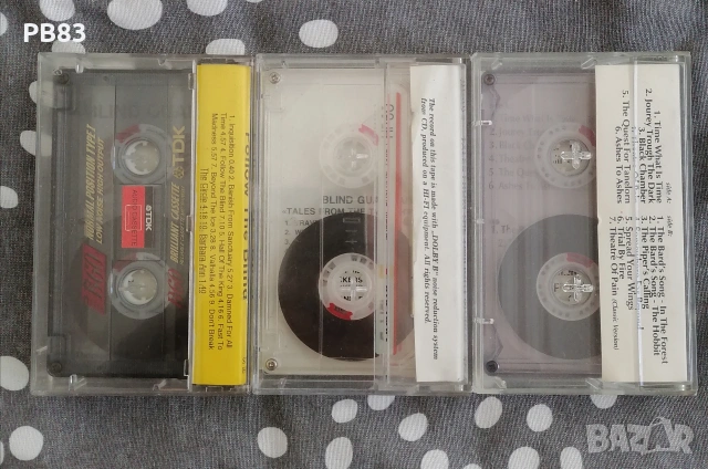 Blind Guardian - Somewhere far beyond/Tales from the twilight world/Follow The Blind (Аудио Касета) , снимка 2 - Аудио касети - 53666787
